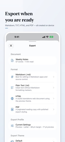 MDQuill Markdown Editor Screenshot 5 of 5