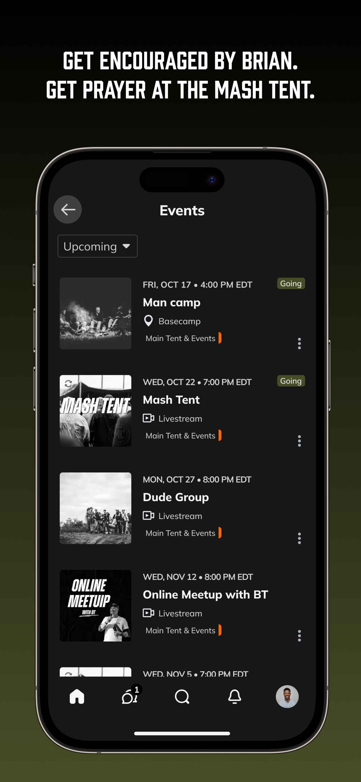 Man Camp App