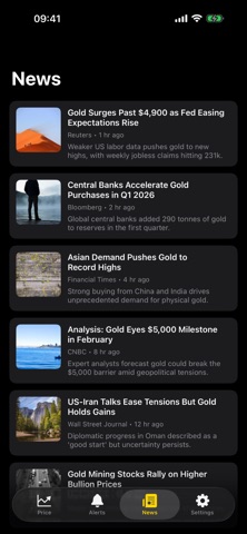 Gildex - Gold Price Tracker Screenshot 5 of 6