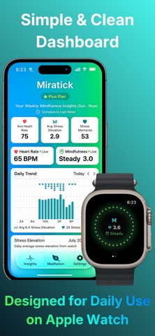 Miratick: Stress & Mindfulness screenshot