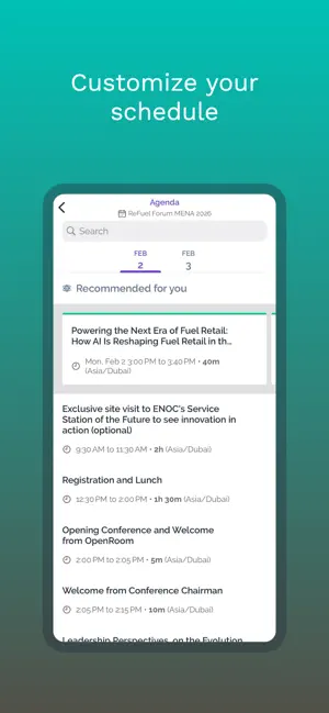 OpenRoom Events screenshot 3