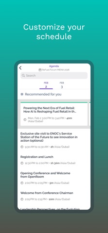 OpenRoom Events screenshot