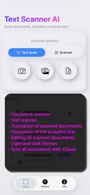 Text Scanner AI: OCR & Scan 截图