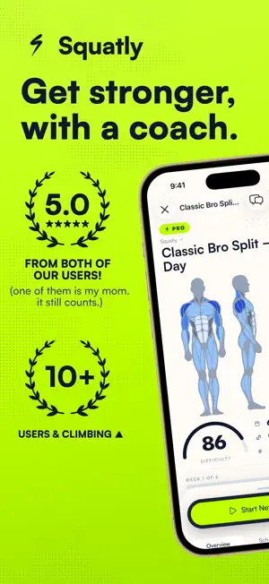 Squatly: AI Strength Coach screenshot 1