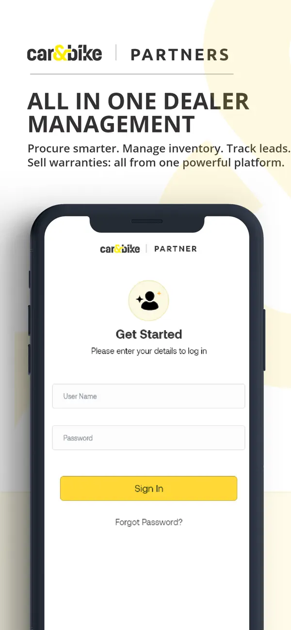 Screenshot #1 pour car&bike Partners