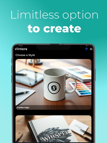 Vintera AI Logo Generator ipad screenshot 4