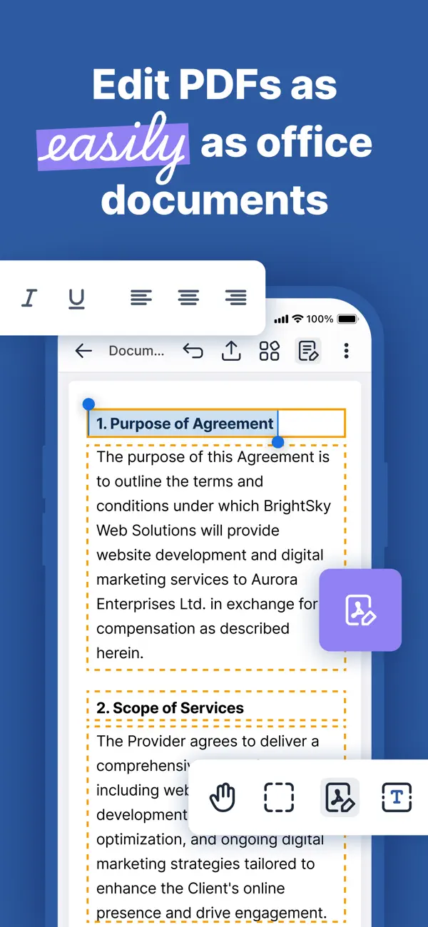 Screenshot #3 pour Notate PDF for BlackBerry