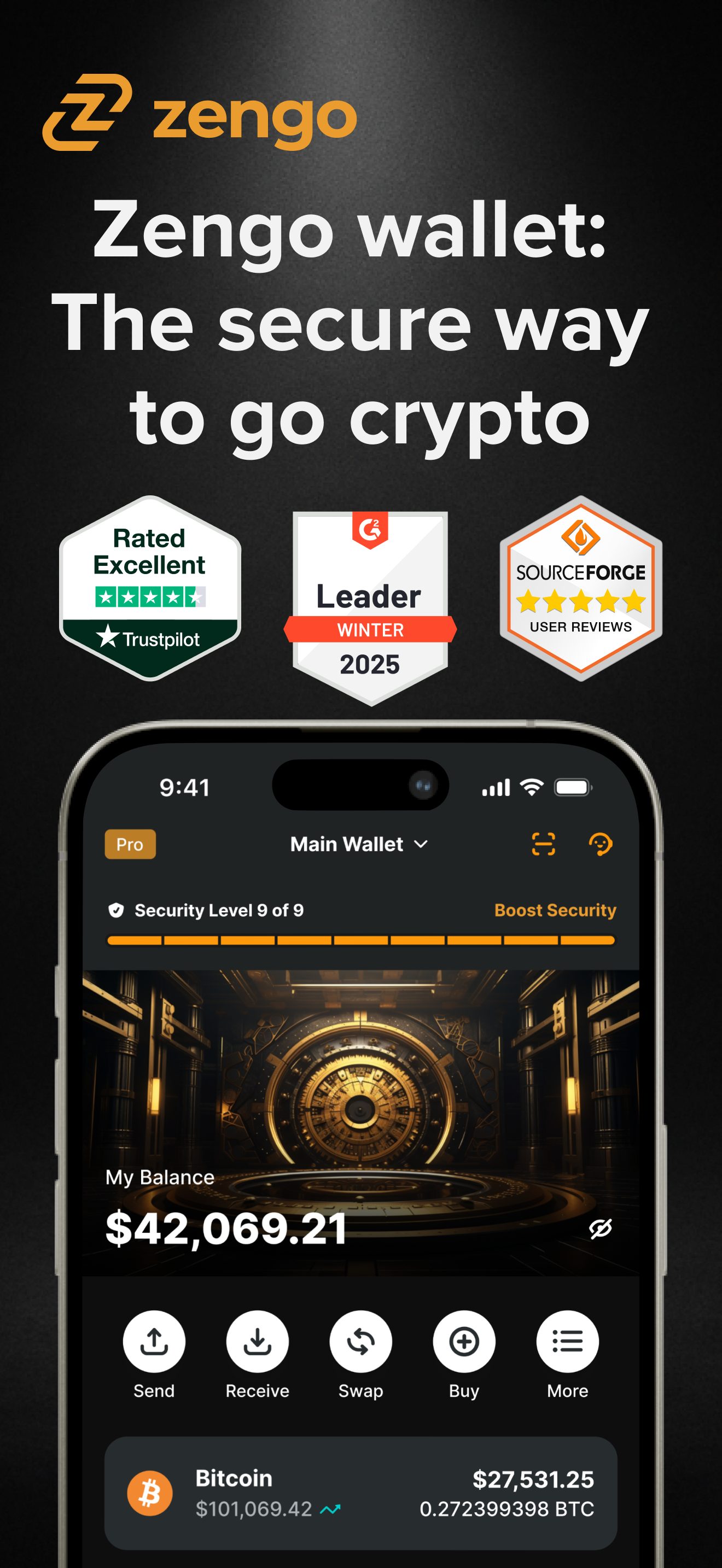 Zengo: Crypto & Bitcoin Wallet