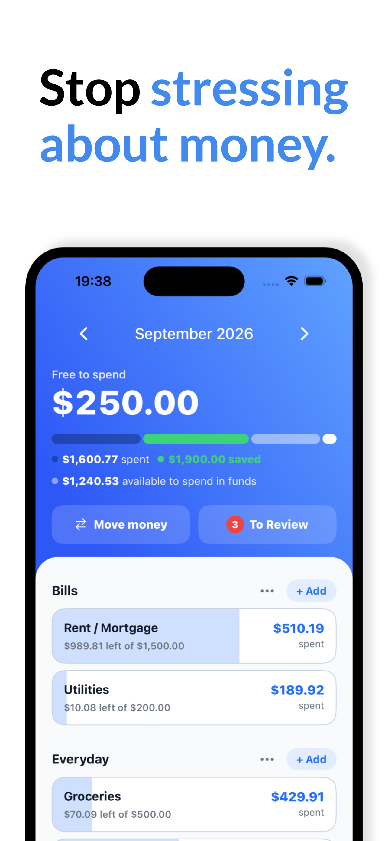 TapSheet: Budget App