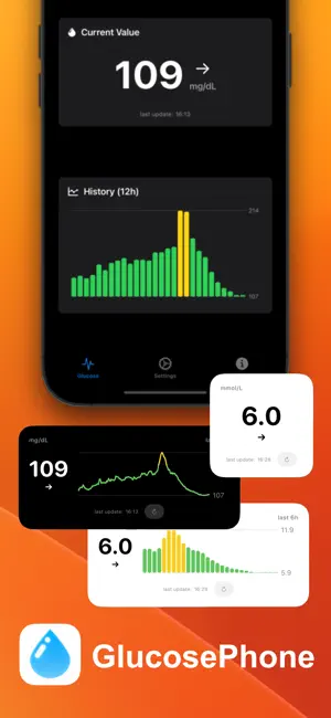 GlucosePhone screenshot 1