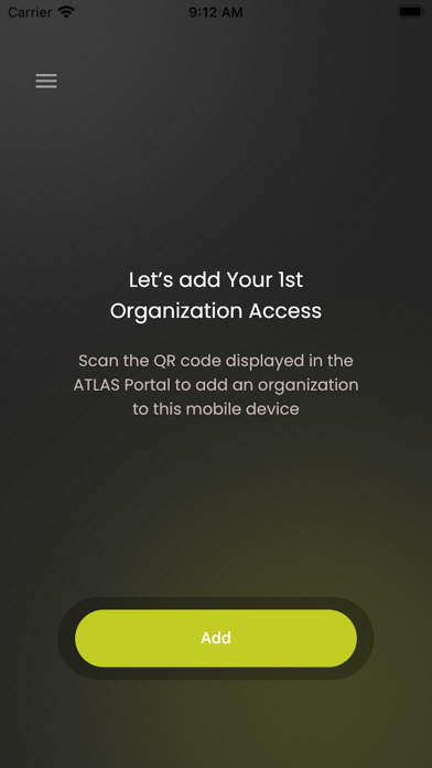 ATLAS Access Screenshot