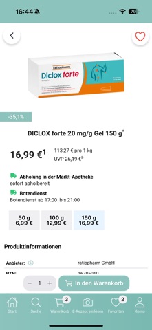 Markt-Apotheke Dorsten screenshot