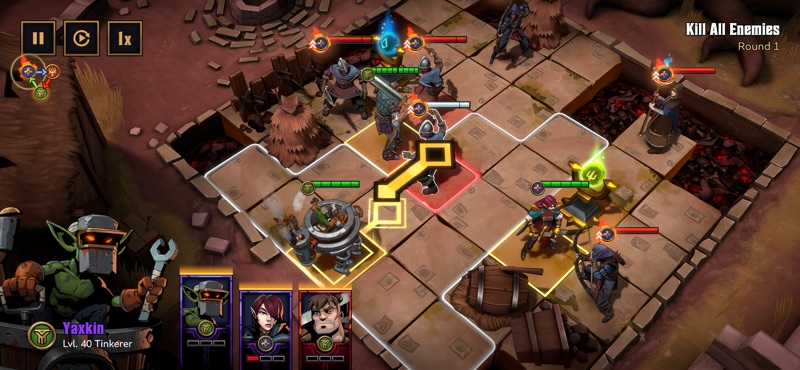 Grimguard Tactics: Fantasy RPG screenshot 3