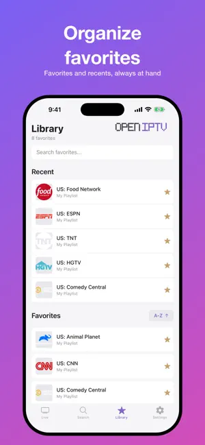 OpenIPTV screenshot 3