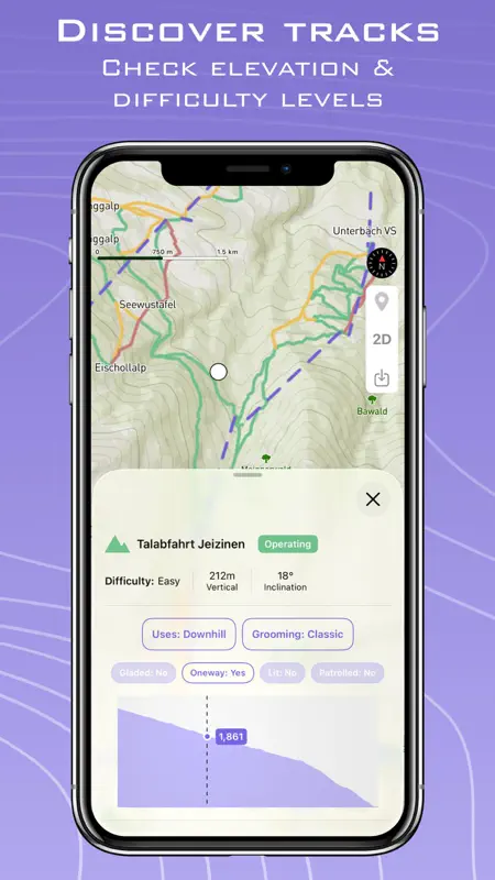 Ski Tracks Lite & GPS Maps screenshot 5 of 8