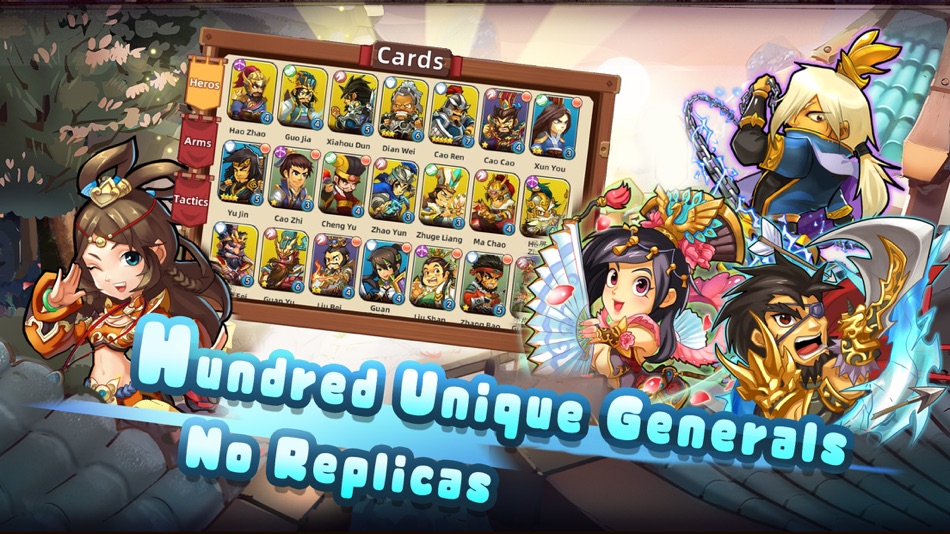 #2. Age of Three Kingdoms:Battles (iOS) 由: OneOneGames Co., Ltd.