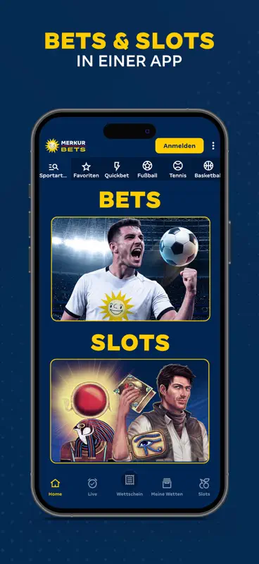 MERKUR BETS Sportwetten/Slots screenshot 3 of 6