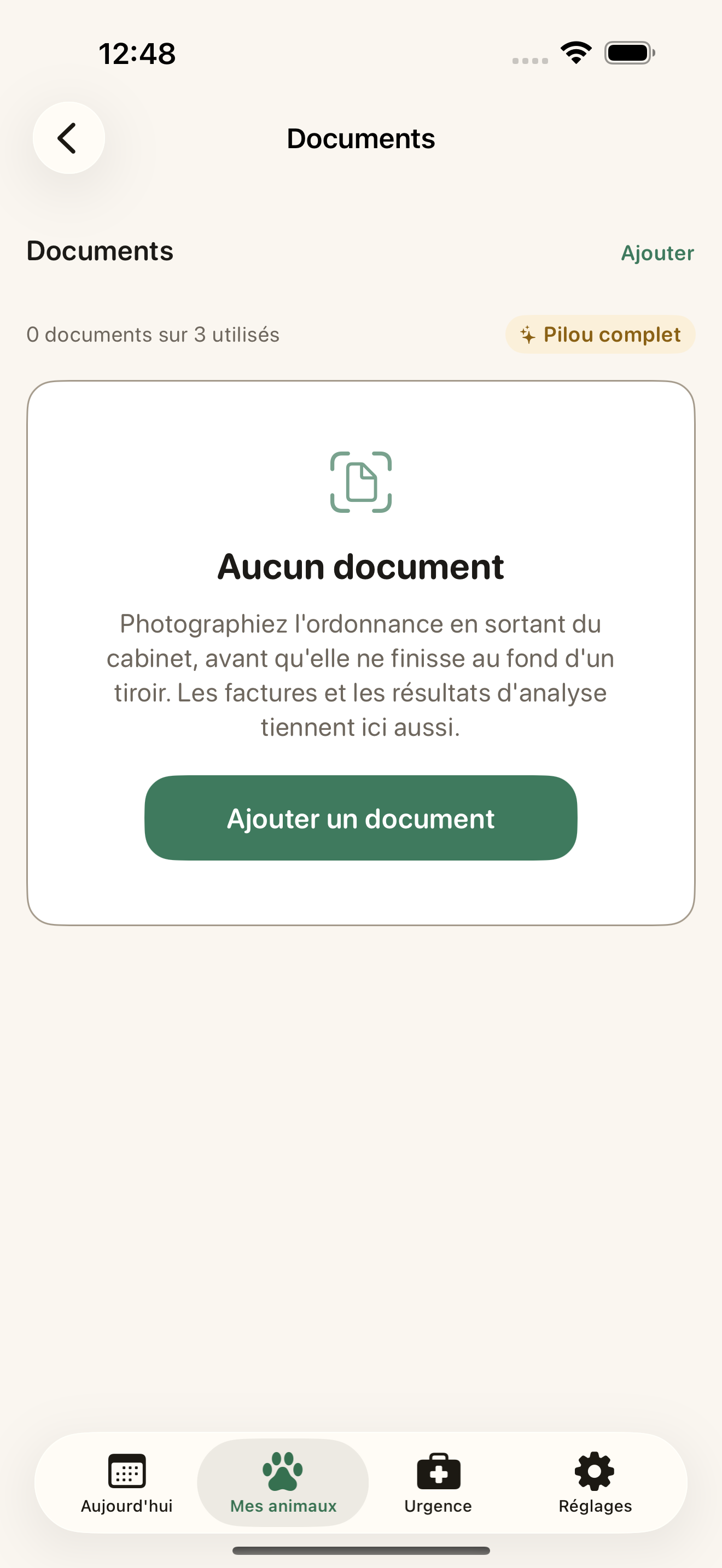 Pilou · Carnet de santé animal screenshot 8