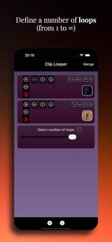 Clip Looper: Video Loop Maker Screenshot 3 of 6