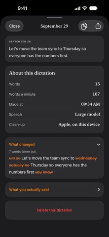 Whisperly Dictation screenshot 3