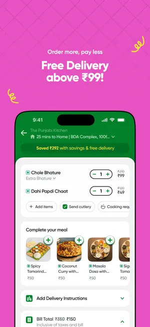 toing - Food Delivery screenshot 4