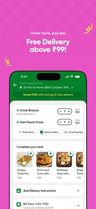 toing - Food Delivery screenshot 4 of 7