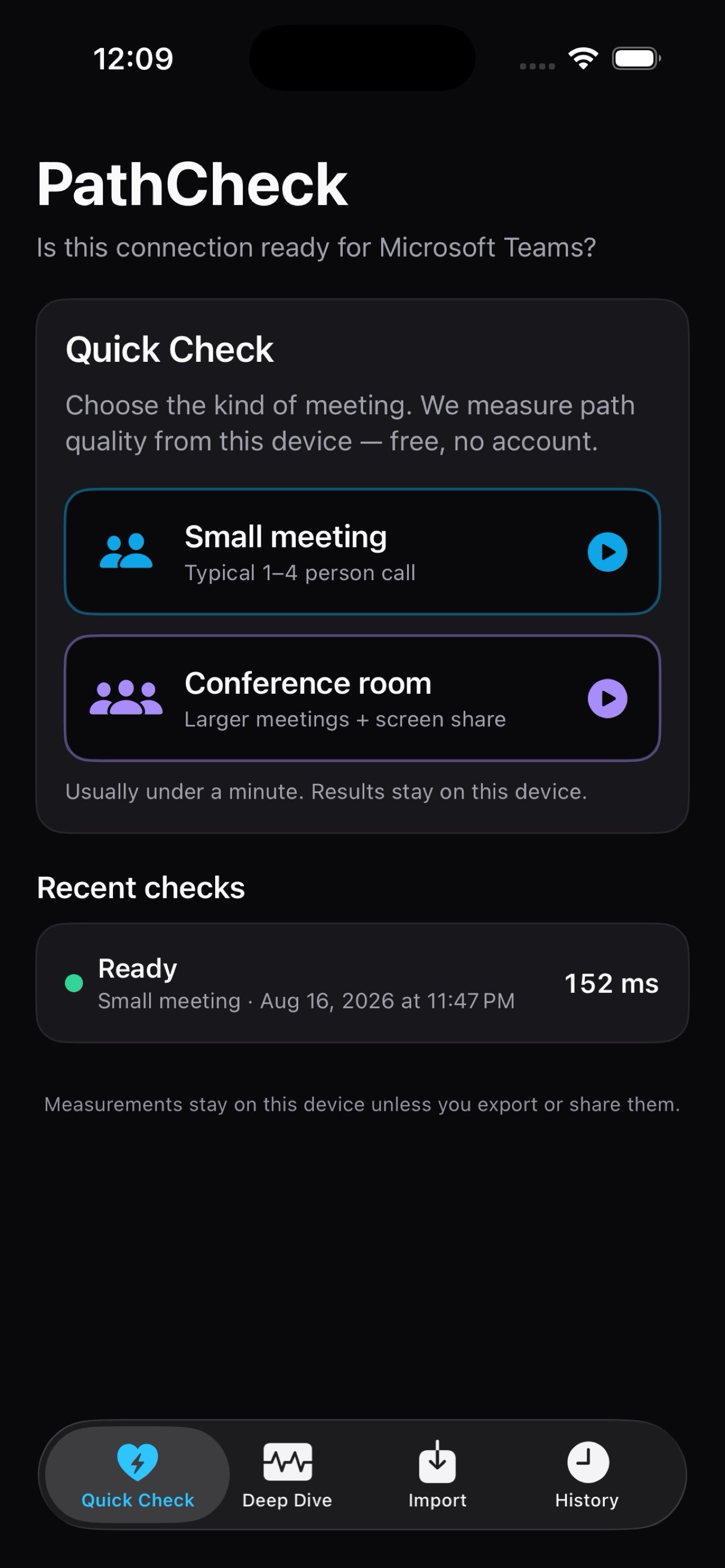 Screenshot 1 of PathCheck Pro