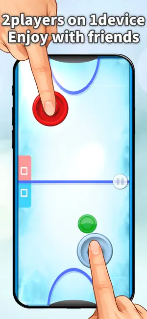 Air Hockey REAL - Multiplayer screenshot 1
