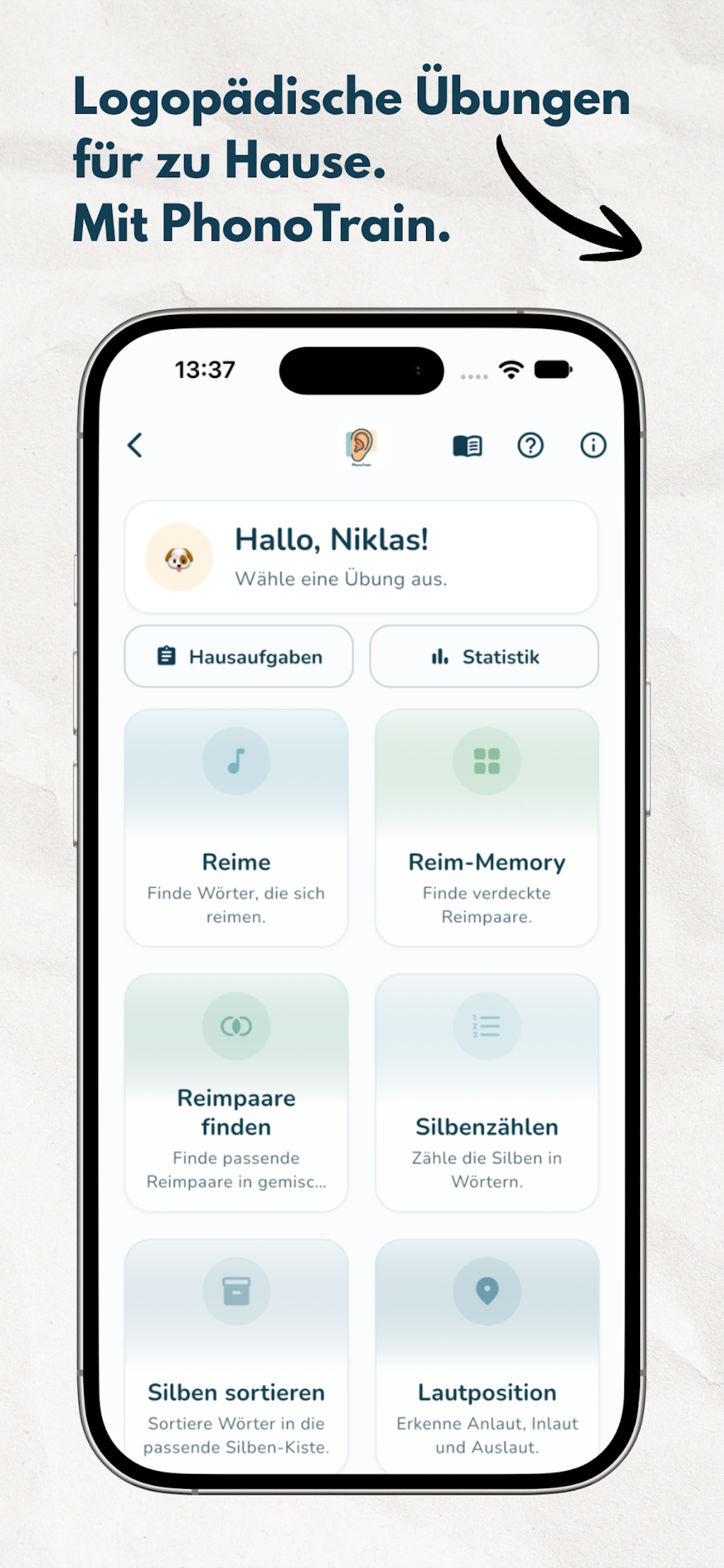 PhonoTrain - Logopädie App