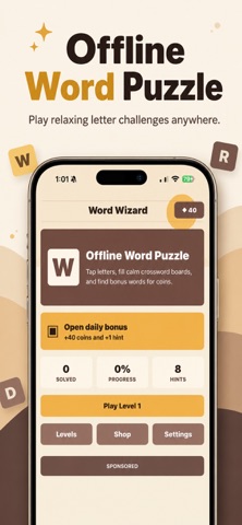 Word Wizard: No WiFi Game Screenshot 3 of 4