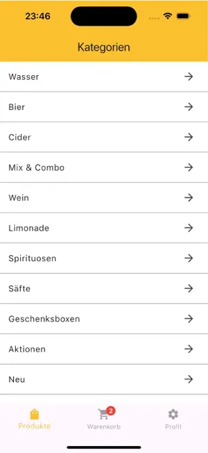 Getränkebote screenshot 3