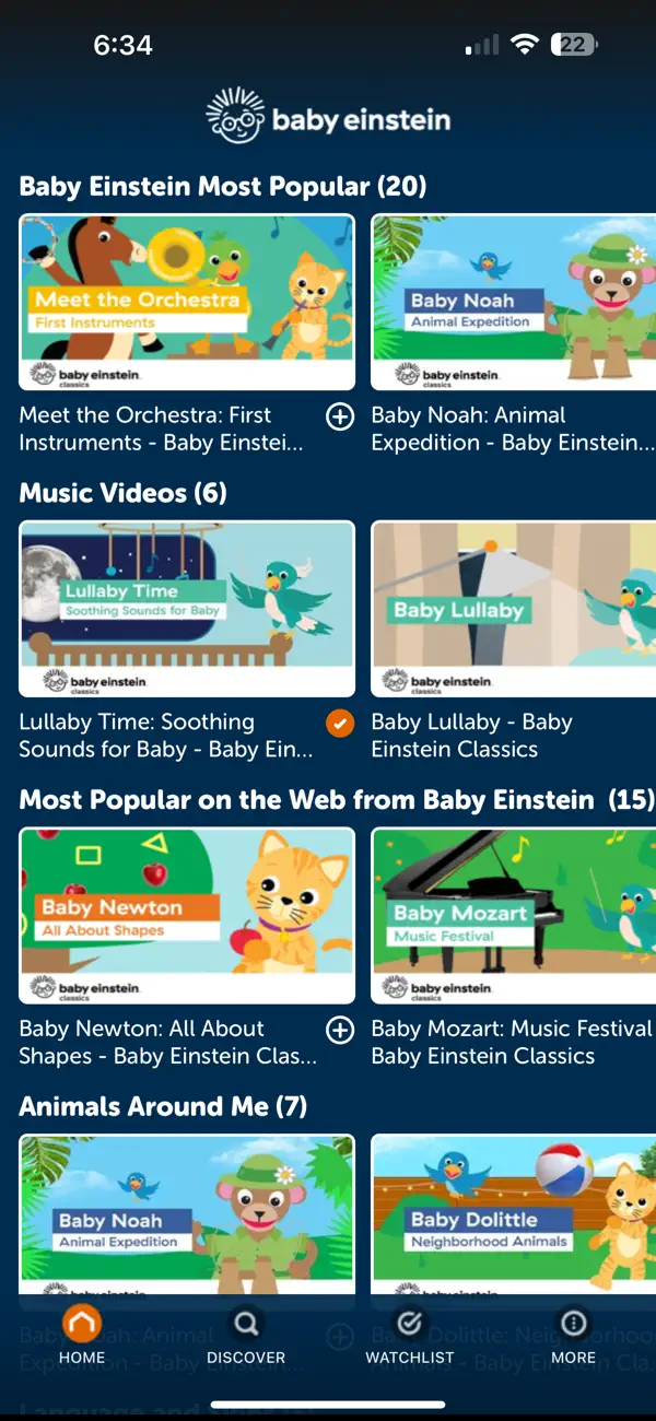 Screenshot #1 pour Baby Einstein