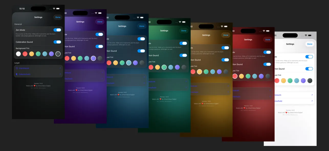 #5. Waitless Countdown (iOS) Oleh: Steffen Waskowsky