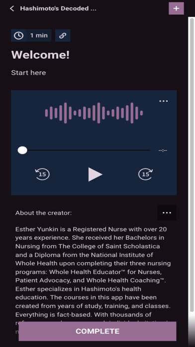 Health With Hashimoto's Screenshot