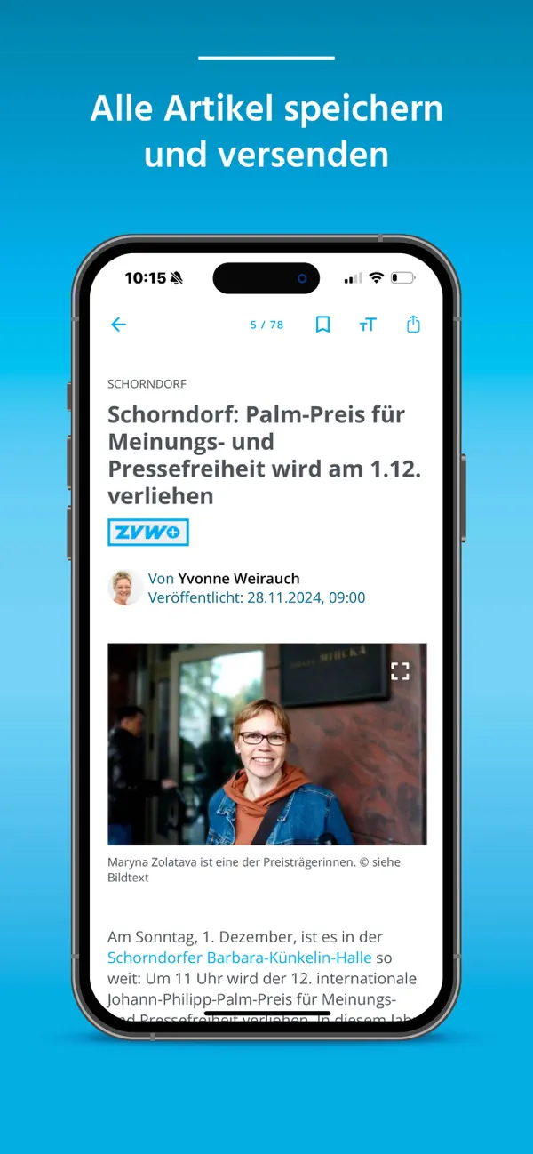 Screenshot #2 pour ZVW News