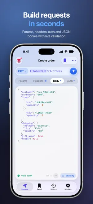 API Requester: HTTP Client screenshot 2
