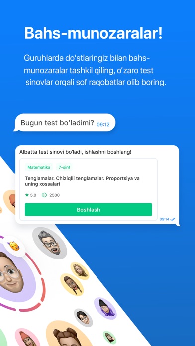 Akam - Onlayn DTM testlar Screenshot