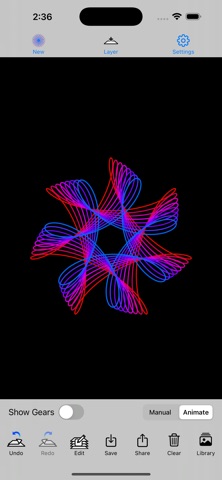 Spirogears: Spirographic Art Screenshot 6 of 8