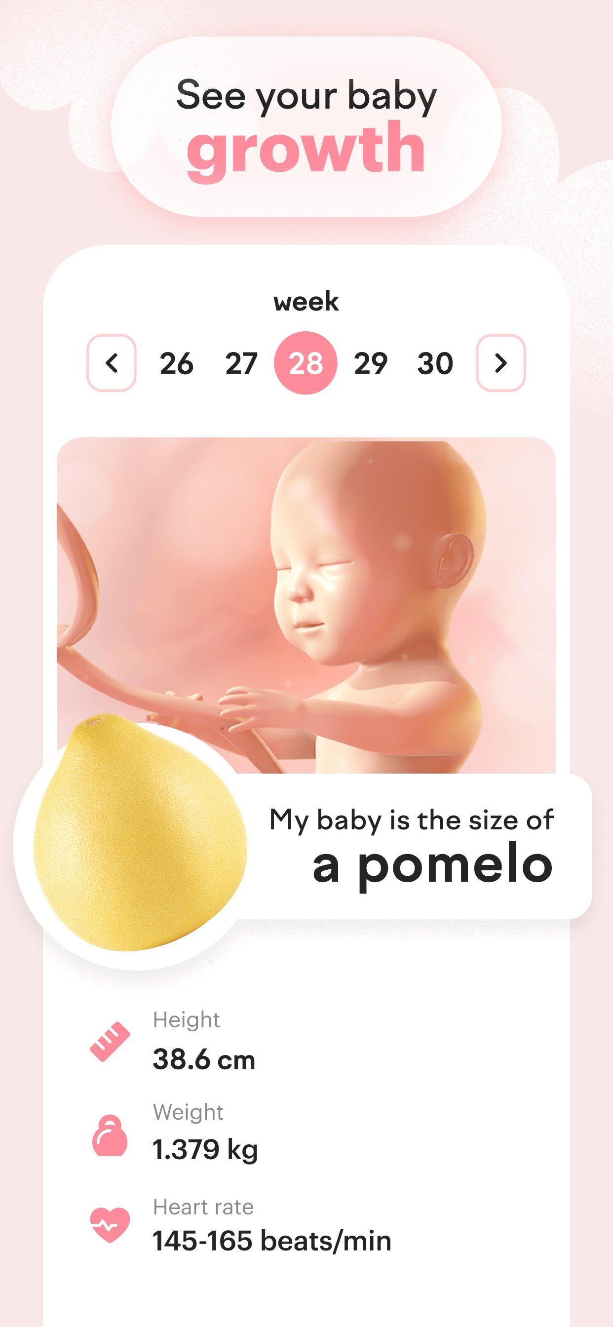 amma: Pregnancy & Baby Tracker screenshot 2