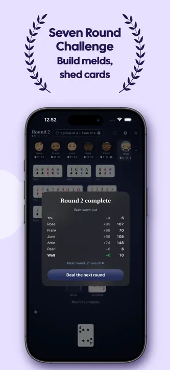 Progressive Gin Rummy Cards screenshot 7