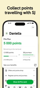 SJ - Trains in Sweden screenshot
