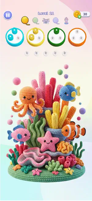 Wool Craze -Yarn Color Sort 3D screenshot 1