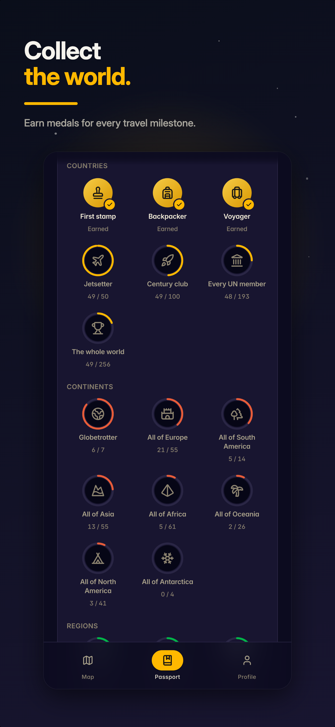 been — travel map & tracker screenshot 6