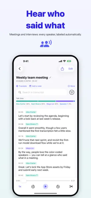 Murmur: Voice to Text Recorder screenshot 4