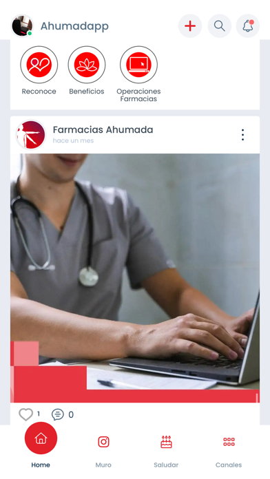 Ahumadapp Screenshot