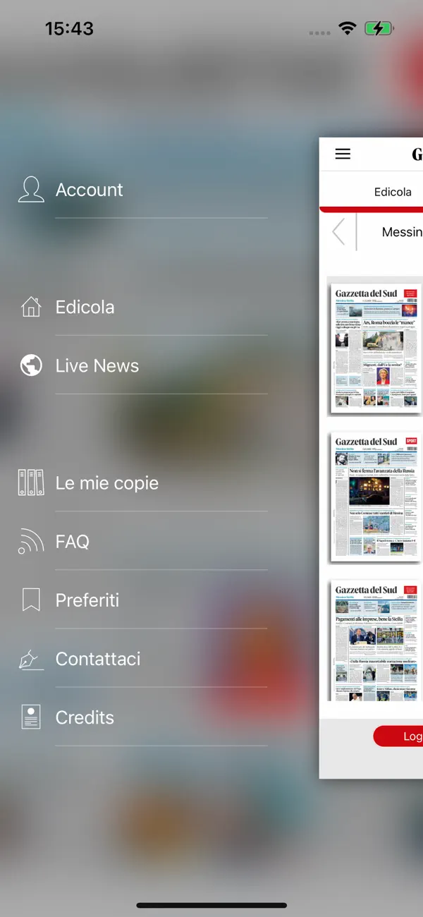Screenshot #3 pour Gazzetta del Sud Digital