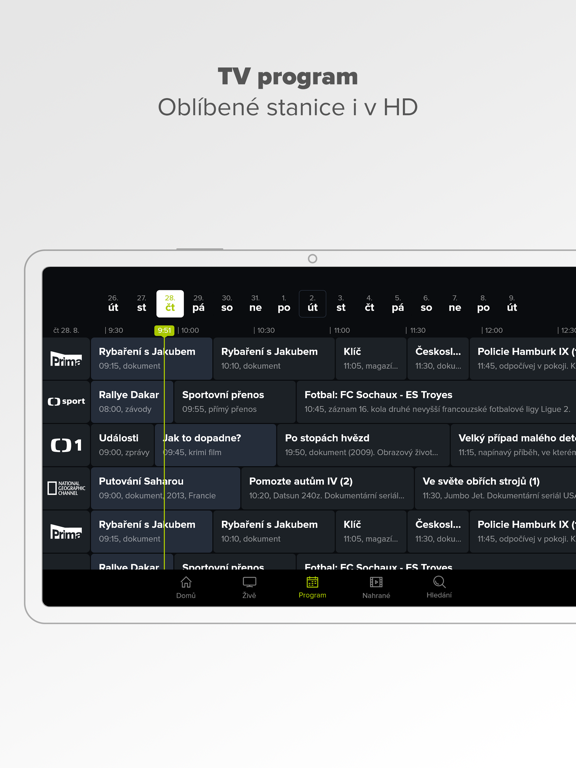 Selfnet TV iPad screenshot