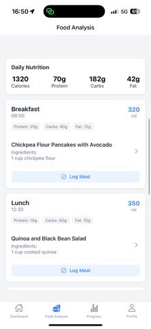 CalSnapAI - Calorie Tracker Screenshot 4 of 7