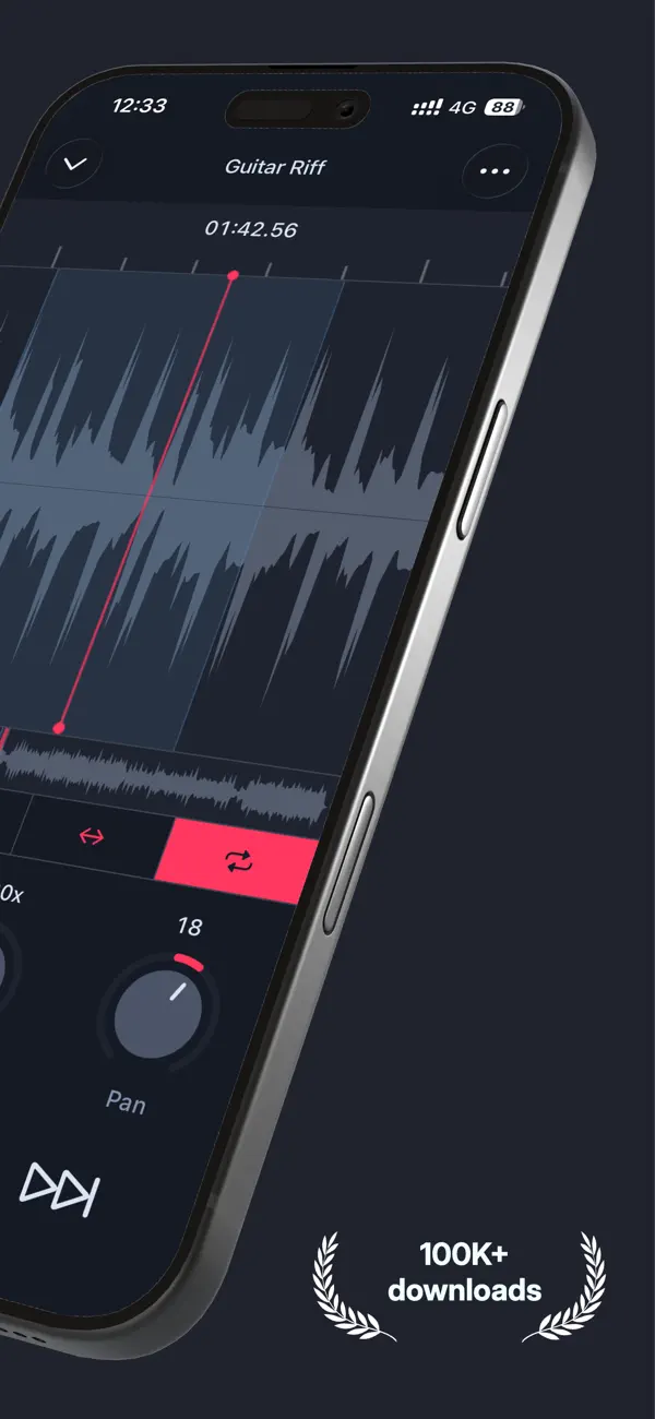 #2. AudioTweak: Change Music Speed (iOS) By: Fabio Vinotti