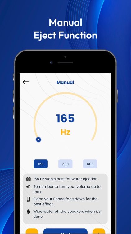 Water eject : Clear Wave